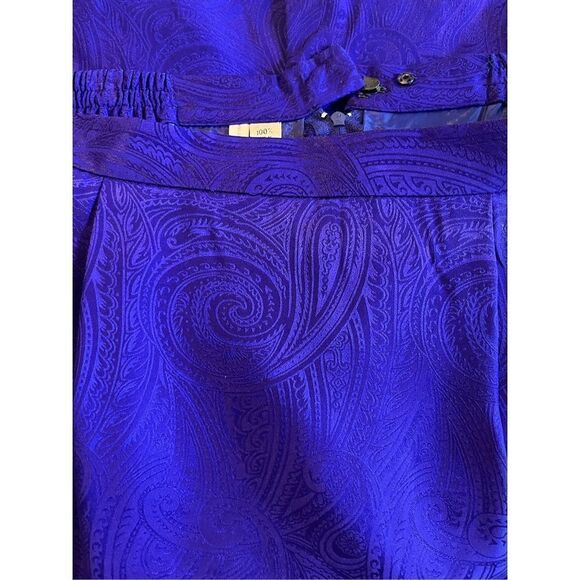 Adrianna Papell Collection Vintage Silk Jacket and Skirt Set - Picture 8 of 8